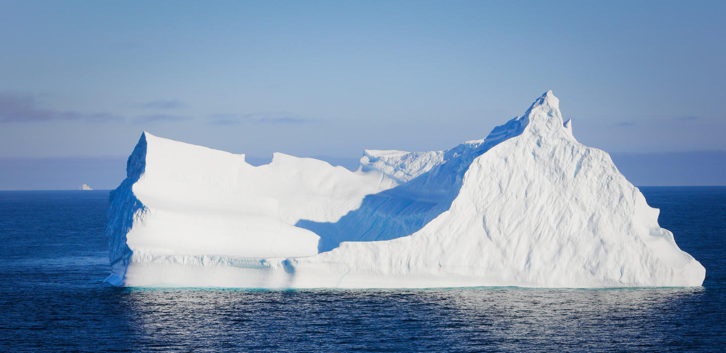 An iceberg